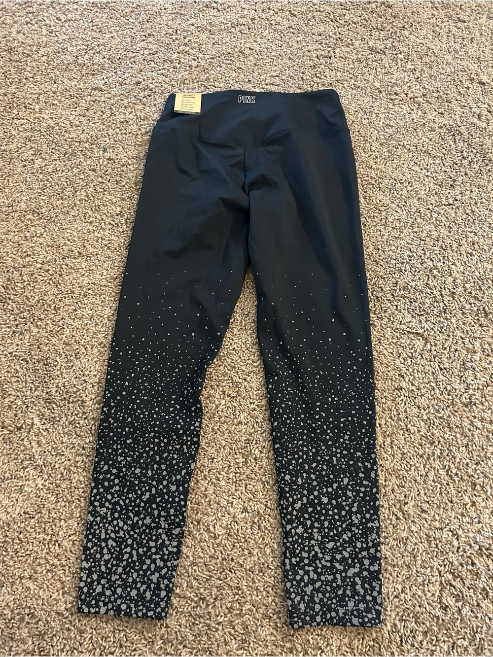 NWT VICTORIA'S SECRET PINK  ACTIVE ULTIMATE V HIGH WAIST 7/8 LEGGINGS